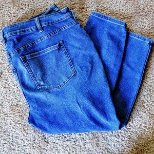 Lane Bryant Super Stretch Skinny Jeans - Mid-Rise - Size 24 P - 23" long